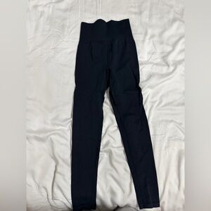 Women's Navy Blue Legging & Sports Bra Set